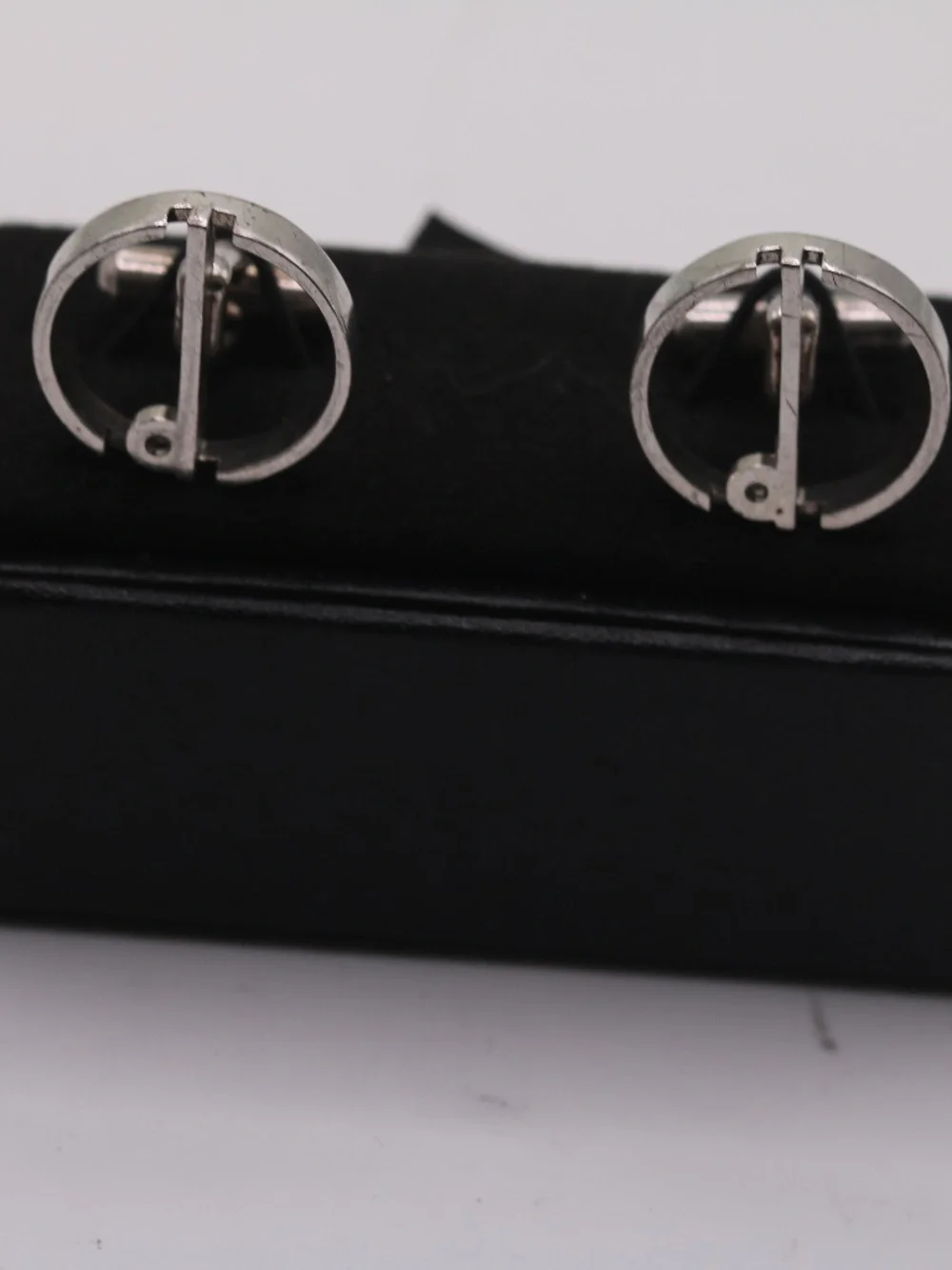 Arthur Dunhill Vintage Sterling D Logo  Cufflinks